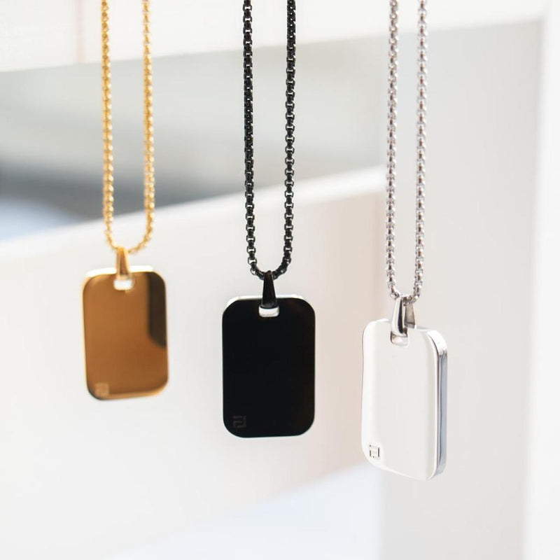 Classic ID Necklace in Silver