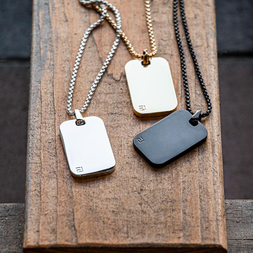 Classic ID Necklace in Gold