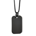 Classic ID Necklace in Black