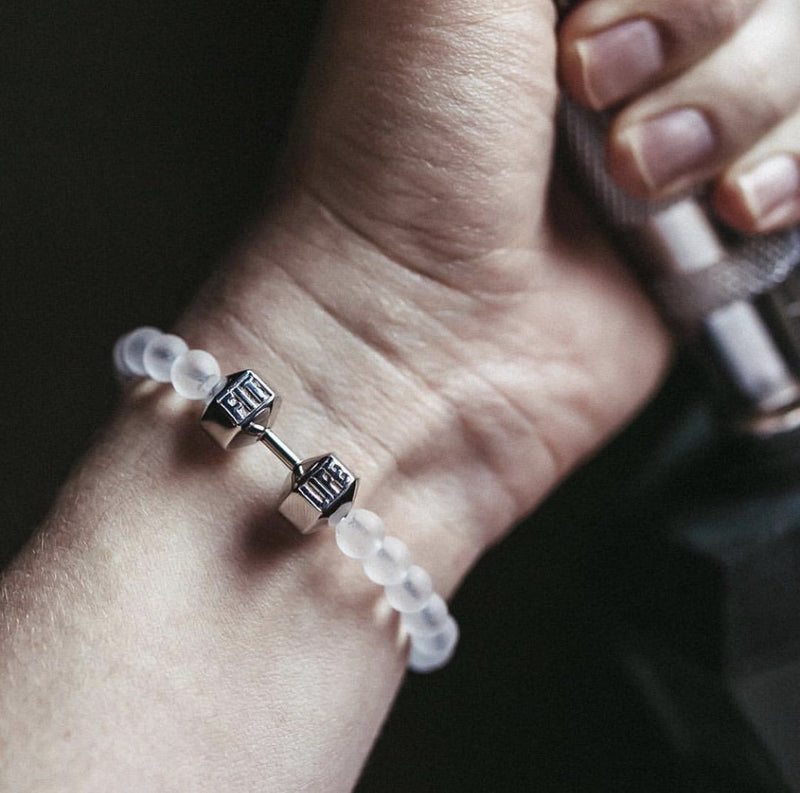 Dumbbell bracelets clearance