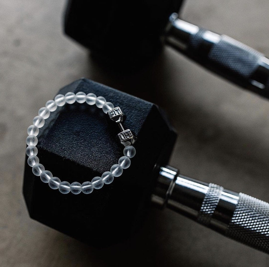 Translucent Dumbbell Bracelet