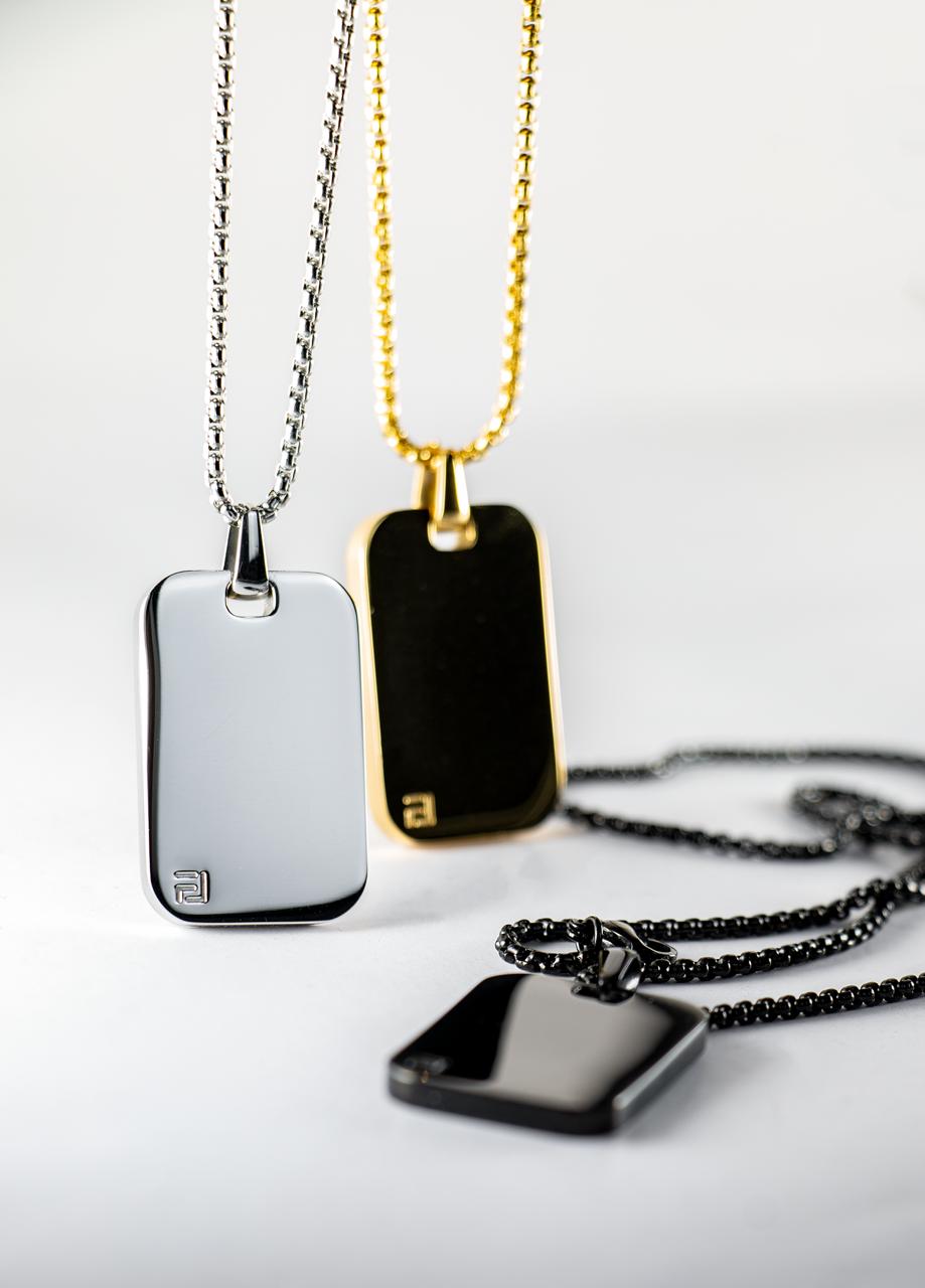 Classic ID Necklace in Gold
